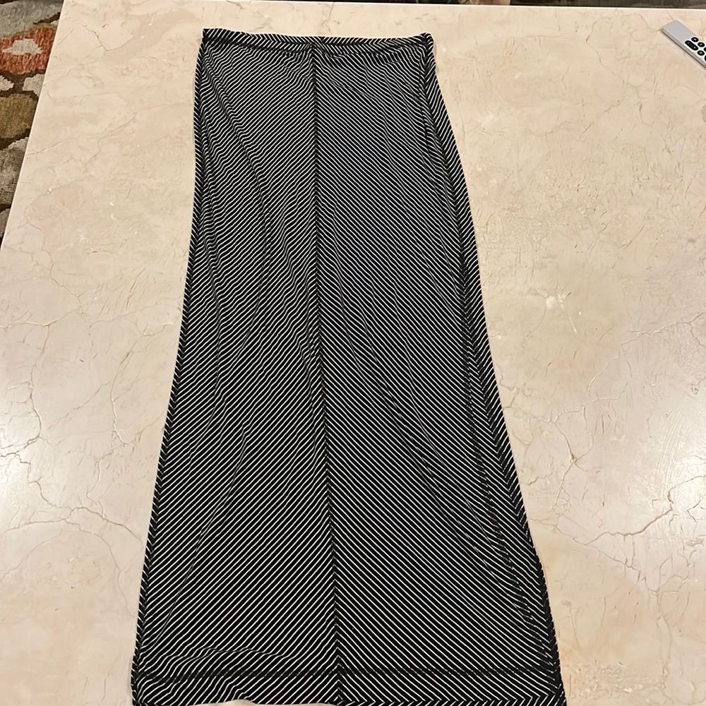 W by Worth Striped Maxi Skirt